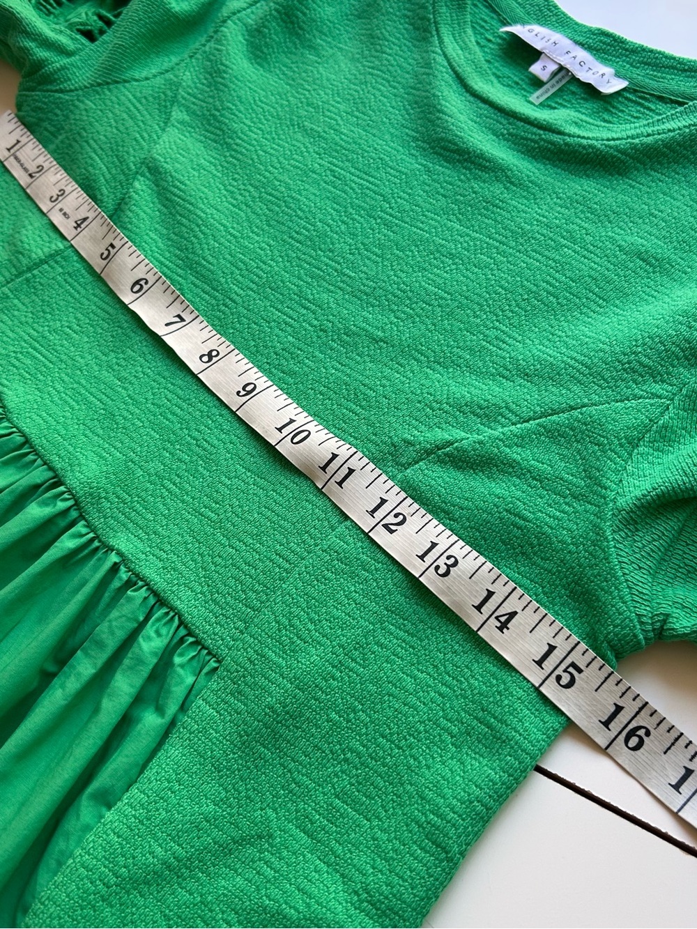 ENGLISH FACTORY Knit Eyelet Mixed T-Shirts - Picture 6 of 8